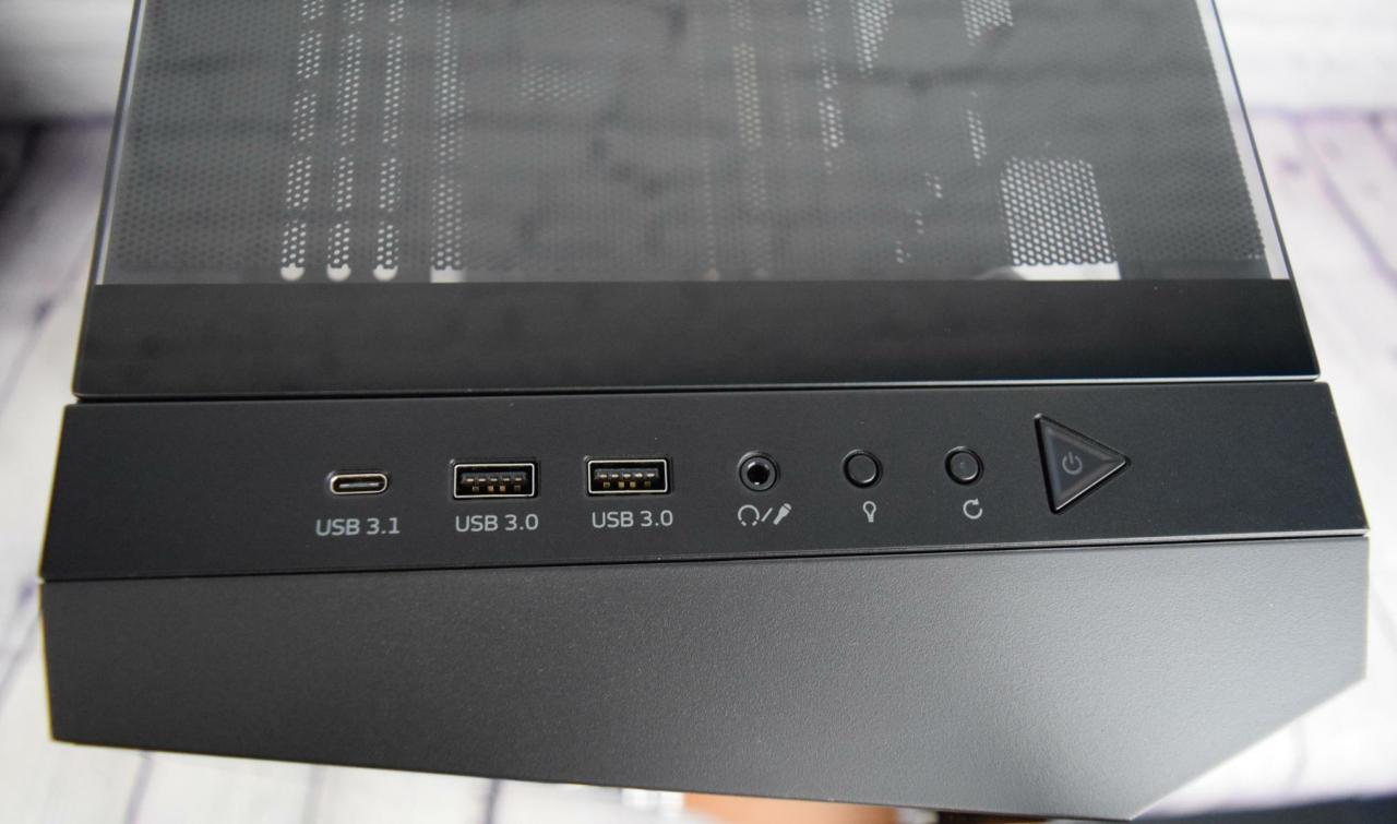Front I/O Panel in PC Case