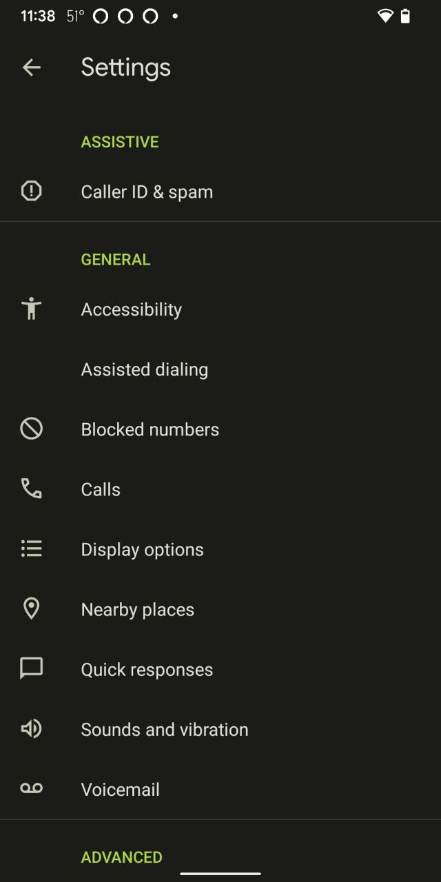 On many other Android phones, you can find the screening settings under “Caller ID &amp; spam.”